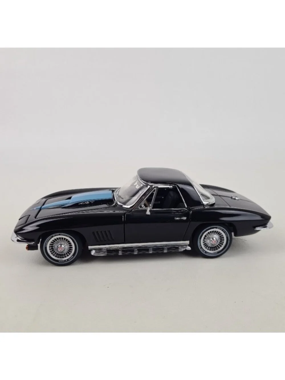 Franklin Mint Precicion 1967 Chevrolet Corvette 427 Black DieCast B11UL65